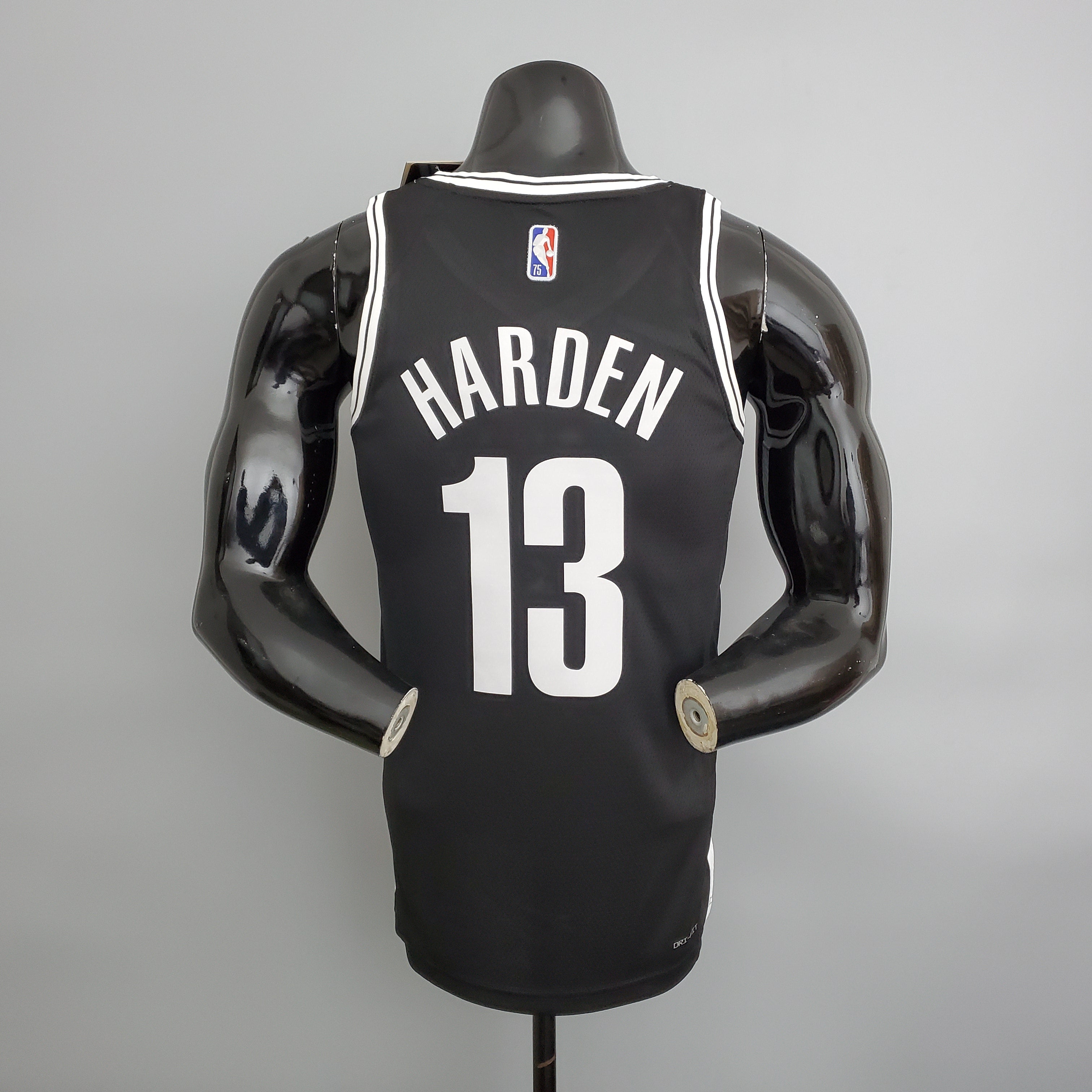 Camisa NBA Brooklyn Nets #13 Harden - 75° Aniversário Black