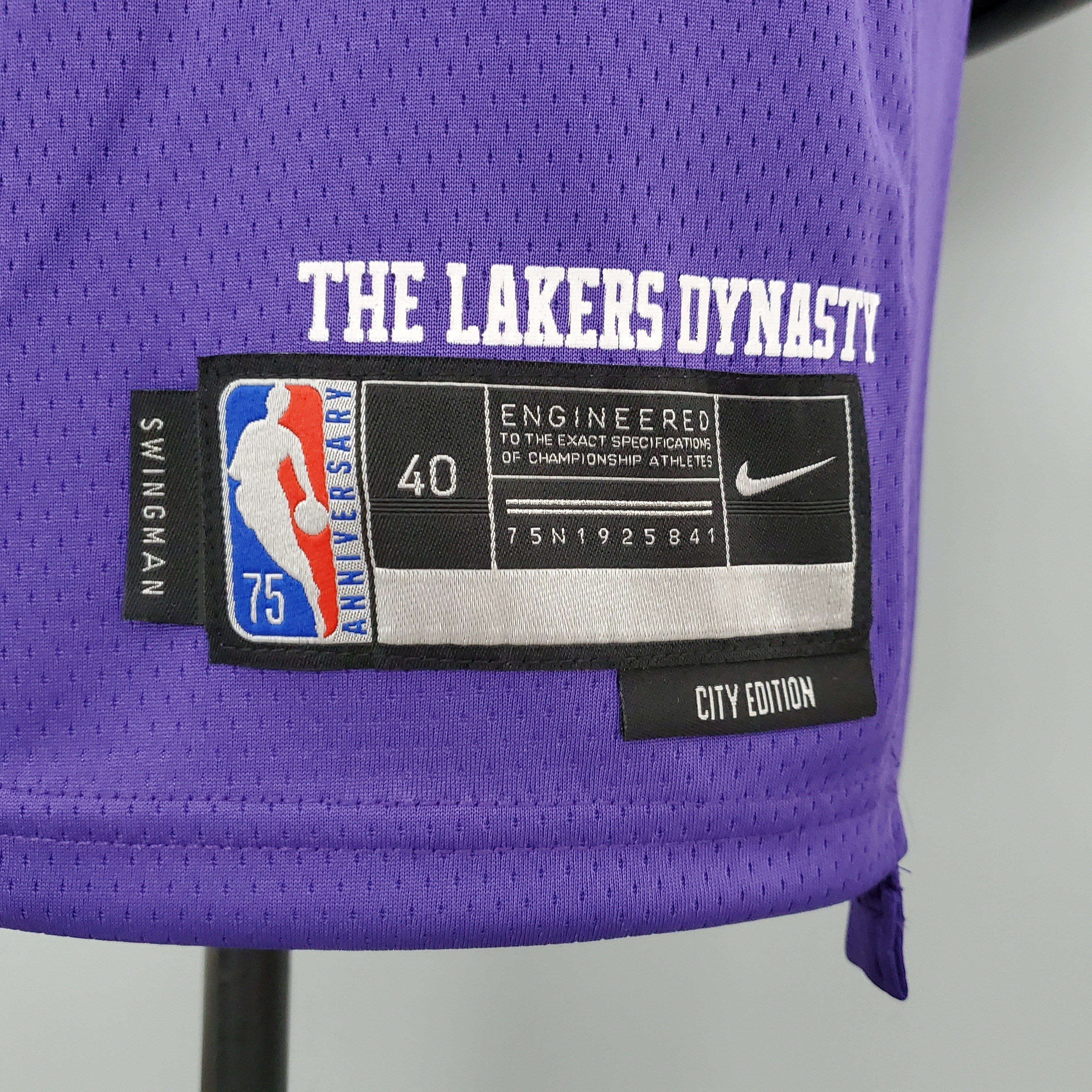 Camisa NBA Lakers #3 Davis City Edition Purple - 23/24