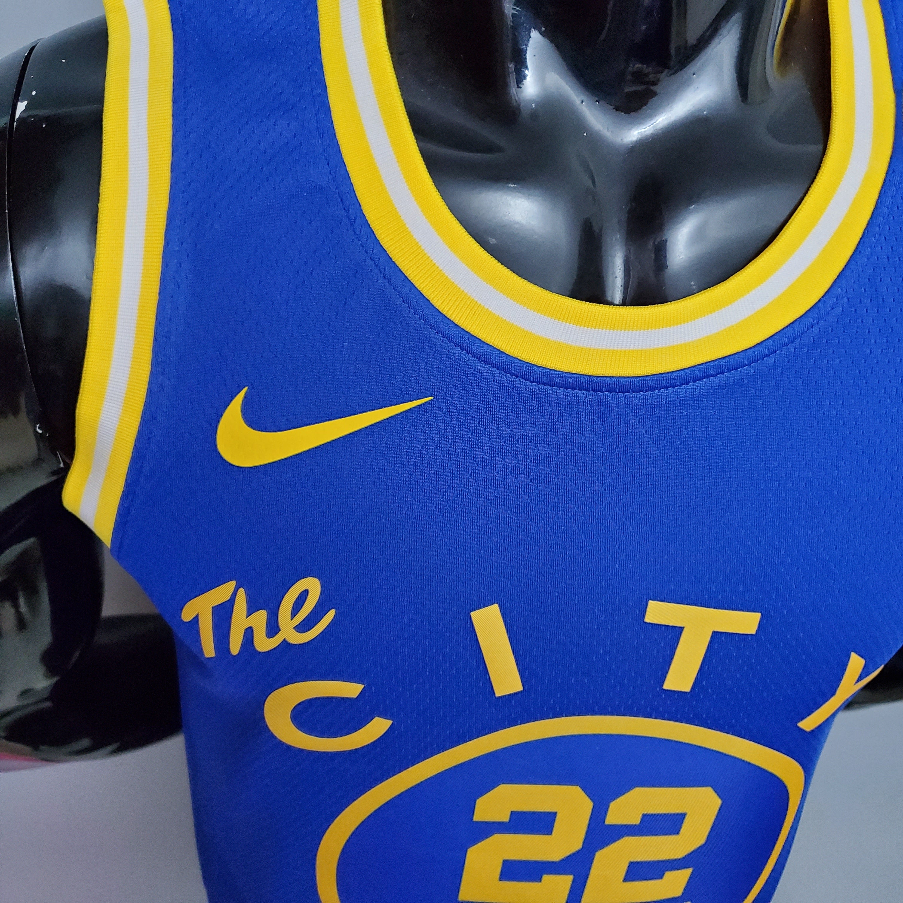 Camisa NBA Golden State Warriors #22 Wiggins - Train Blue
