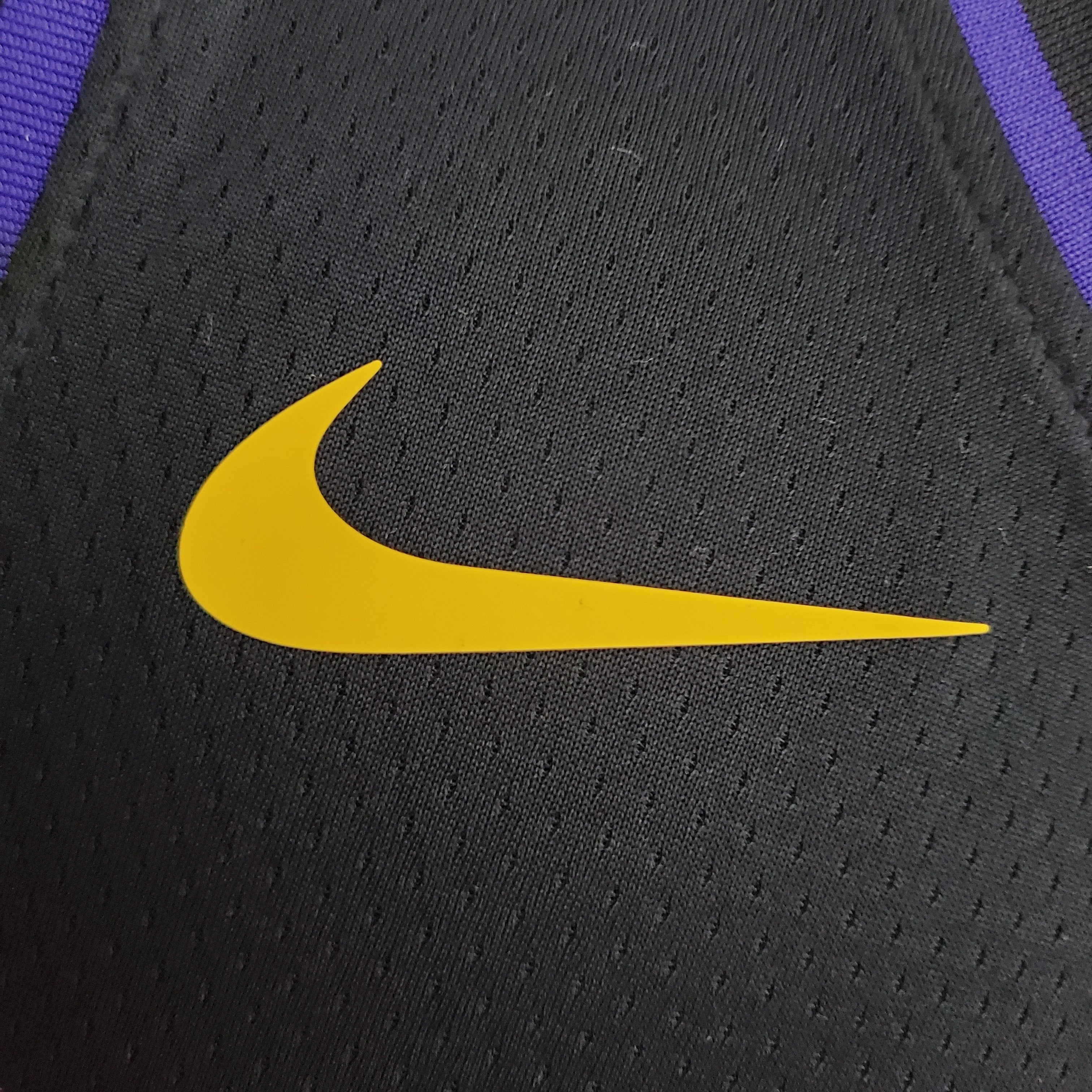 Camisa NBA Lakers #6 James Latin Black 75° Aniversário- 23/24