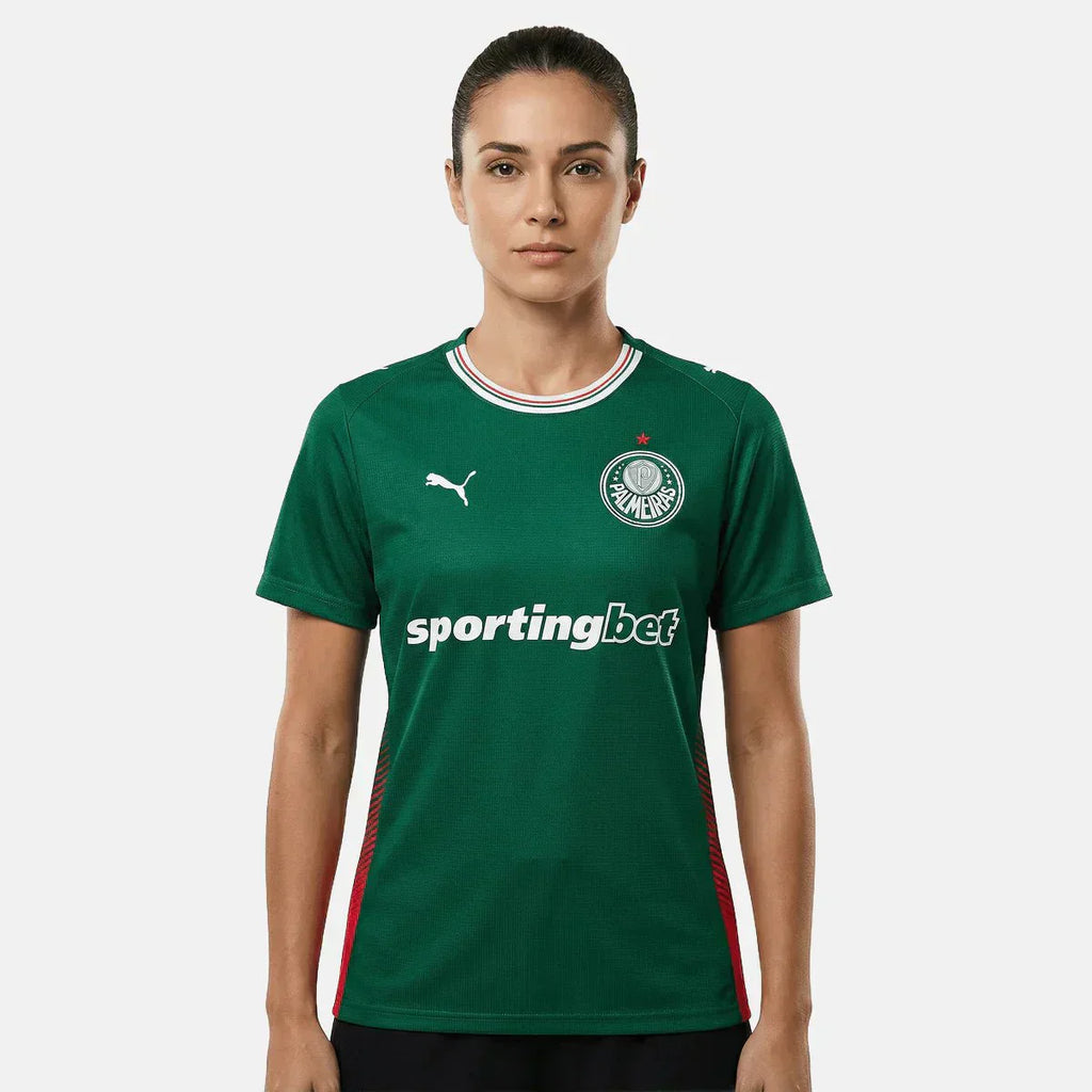 Camisa Feminina Puma Palmeiras 2026/27 Home