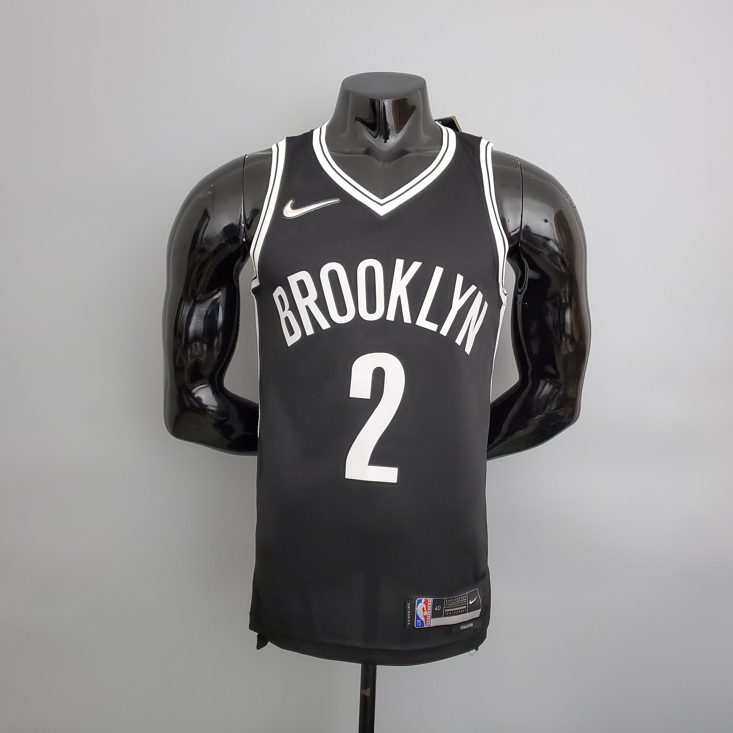 Camisa NBA Brooklyn Nets #2 Griffin - 75° Aniversário Black