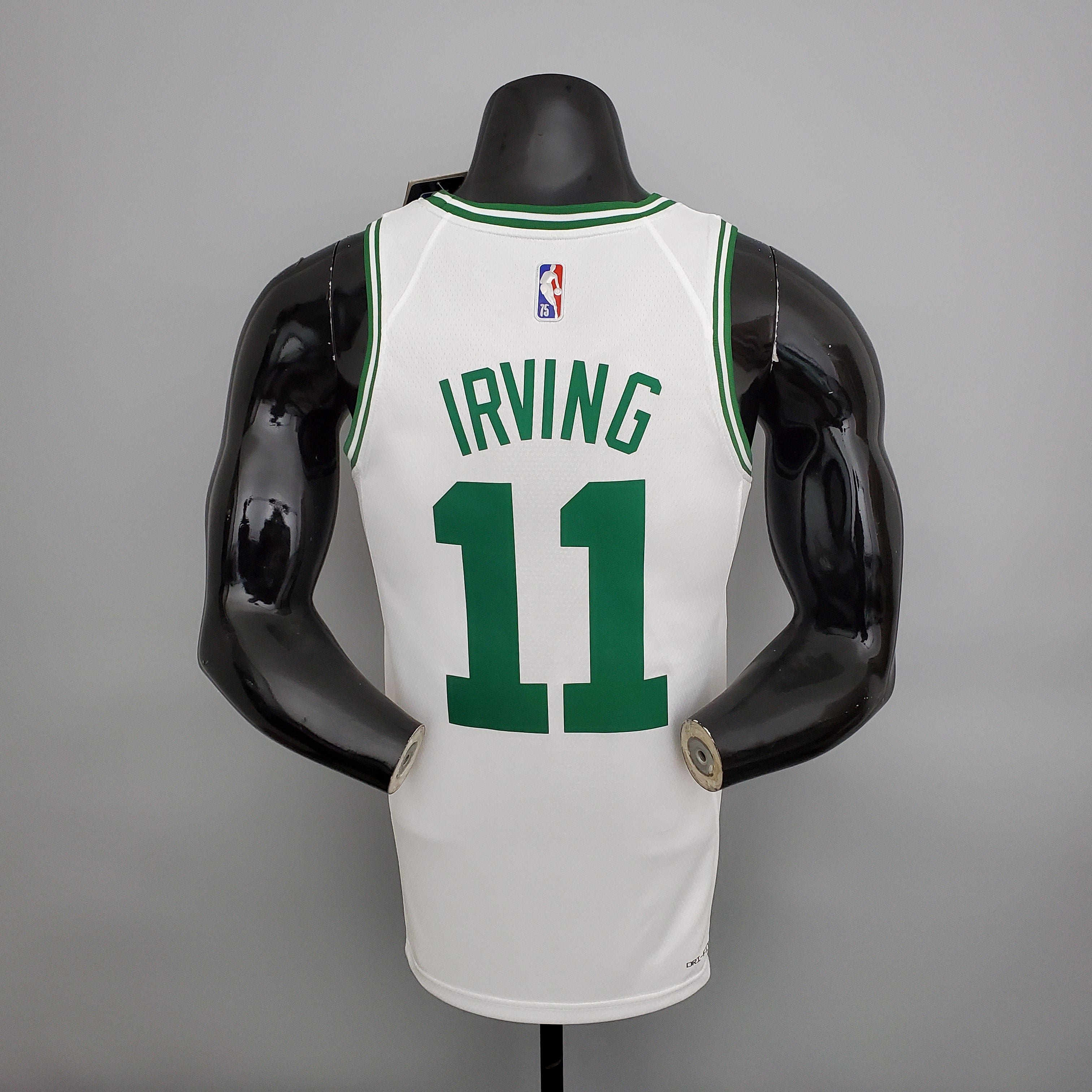 Camisa NBA Boston Celtics #11 Irving - 75° Aniversário White