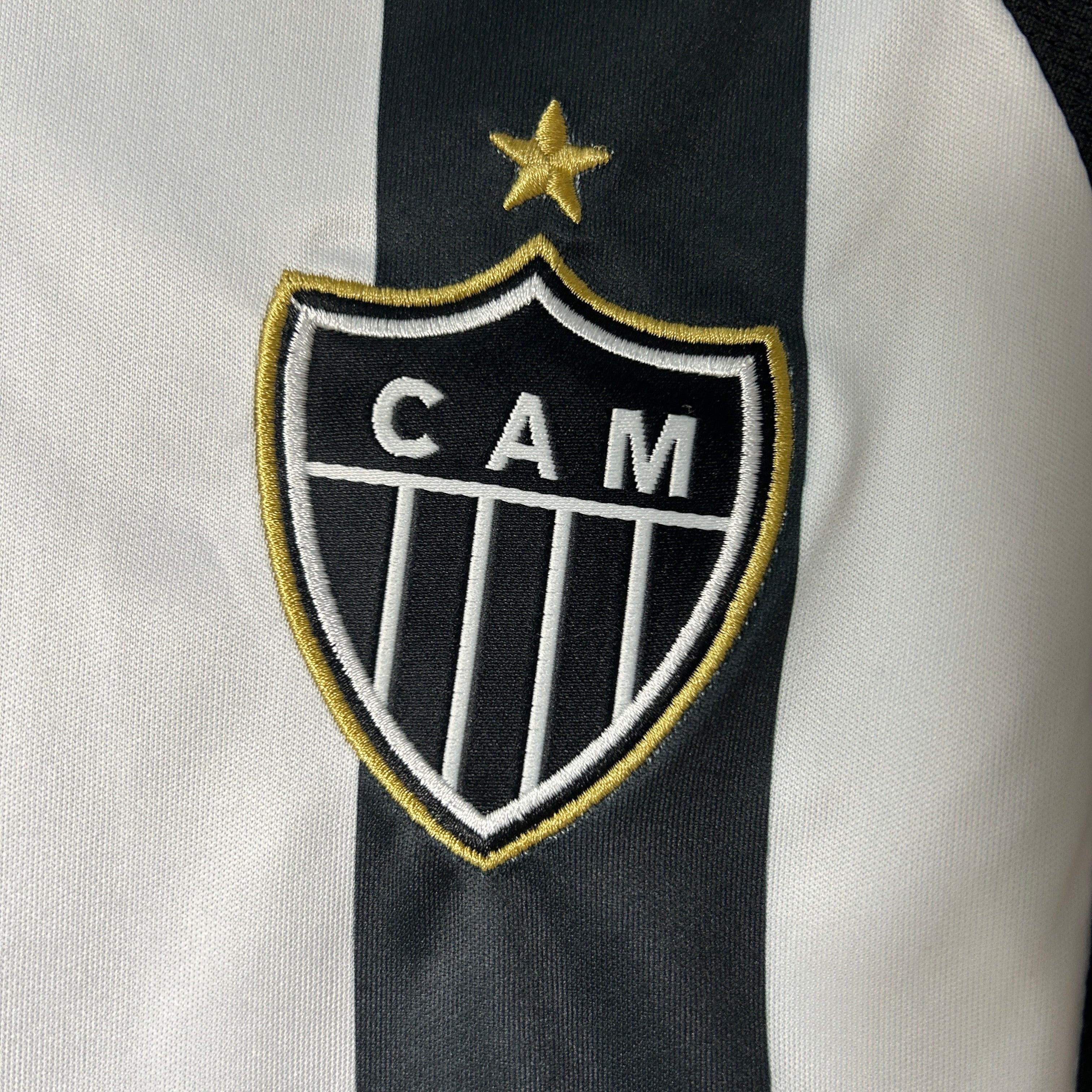 Conjunto Infantil Atlético Mineiro I 25/26 - Preto e Branco