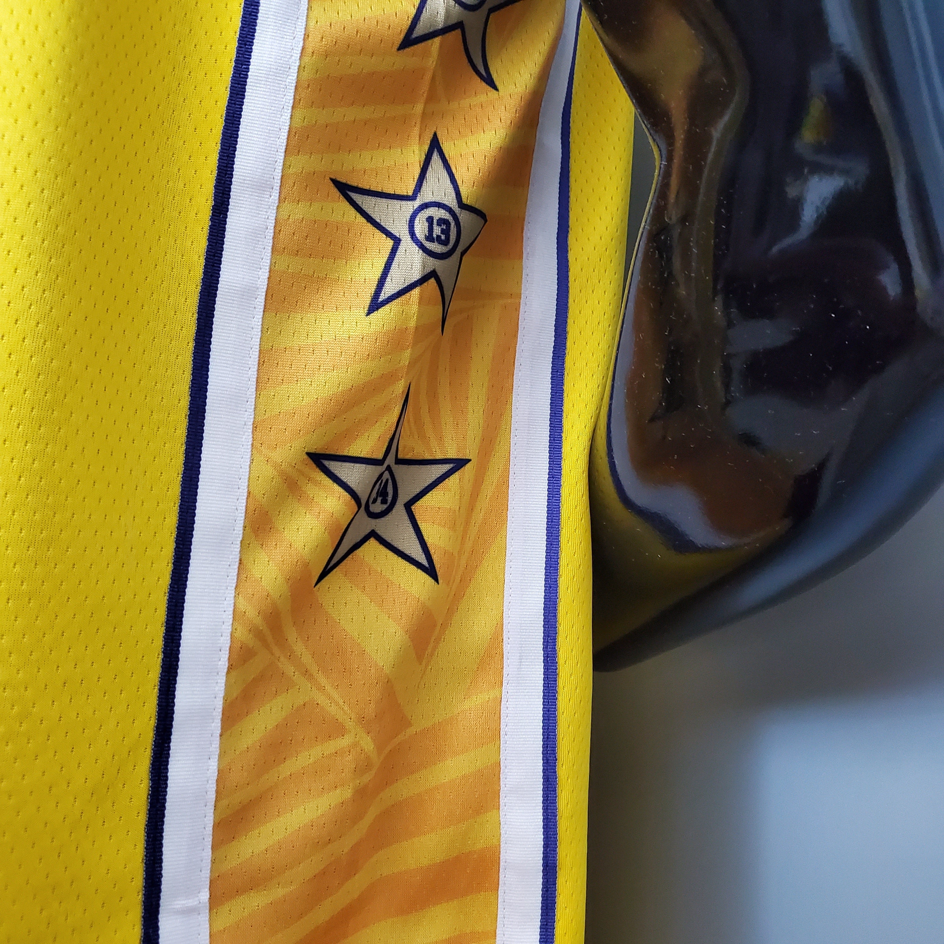 Camisa NBA Lakers #24 Bryant V-neck City Yellow - 23/24