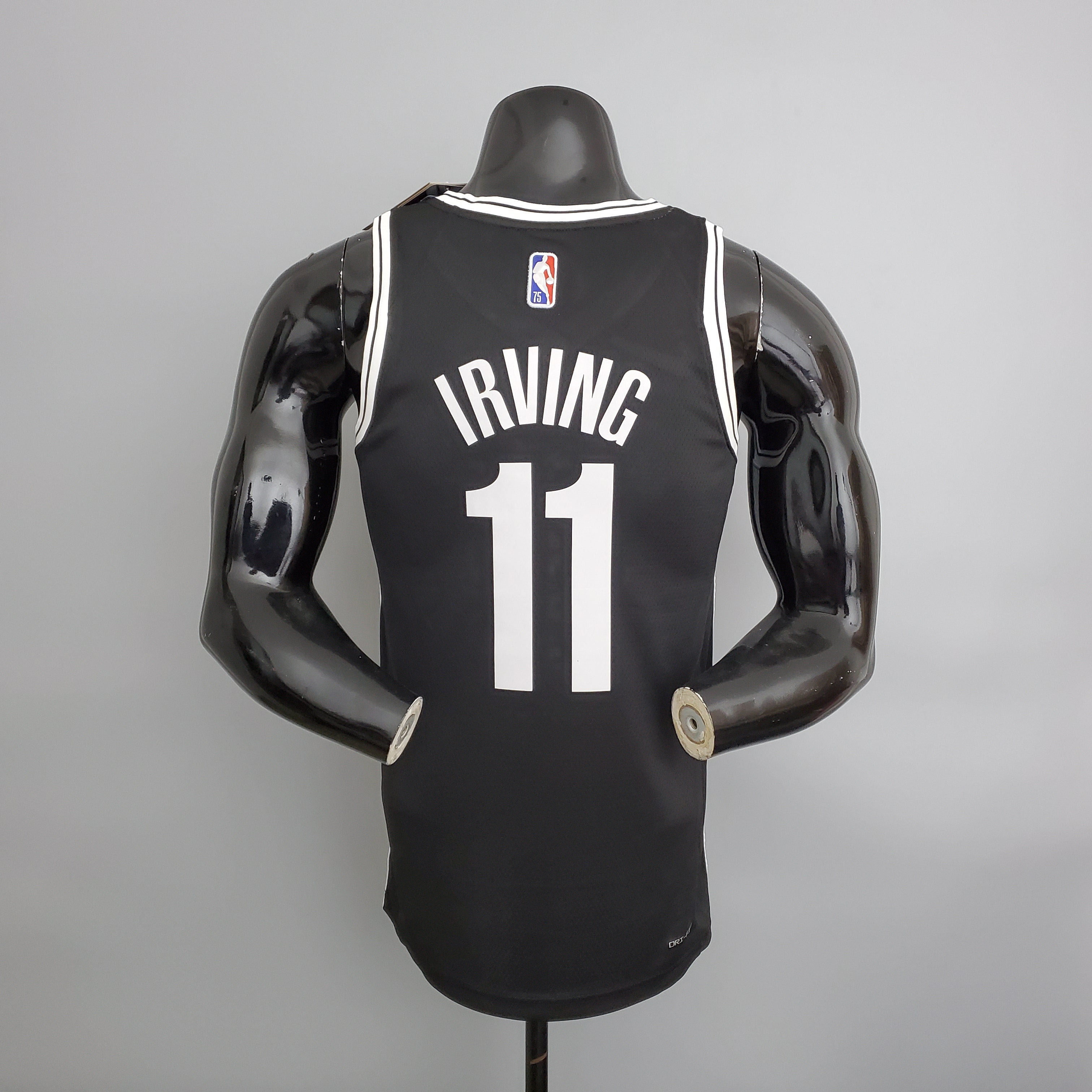 Camisa NBA Brooklyn Nets #11 Irving - 75° Aniversário Black